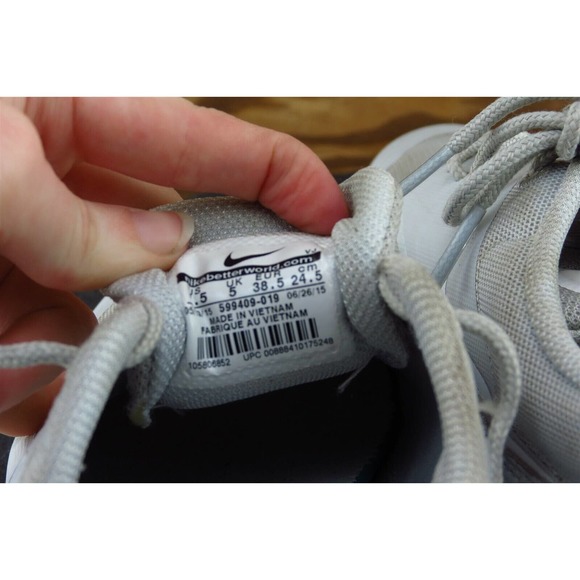 Nike Air Max Thea Women Size 7.5 M Gray Running Mesh 599409019 - Picture 6 of 8